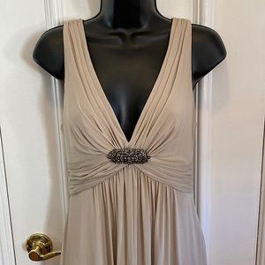 BCBG Long Dress - Champagne color Size M